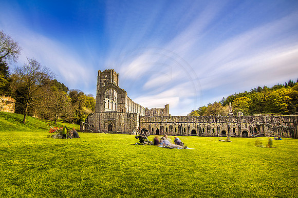 Fountains Abbey, Yorkshire