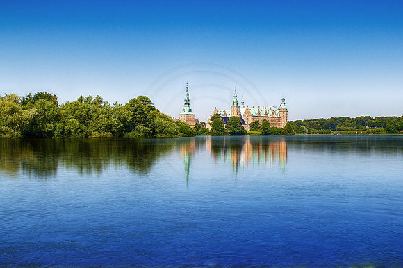 Frederiksborg Castle at Hillerod, Denmark
