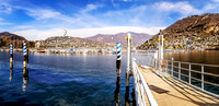 Pier at Lake Como, Italy