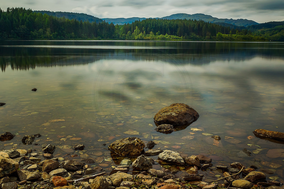 "Loch Ard", "10 Stop ND filter", Serene, Tranquil, Aberfoyle, "Loch Ard", "Loch Lomond and the Trossachs National Park", "Scenic Route", Scotland, Kinlochard